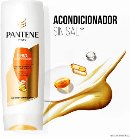 Acondicionador  Fuerza Reconstruccion 400ml Pantene