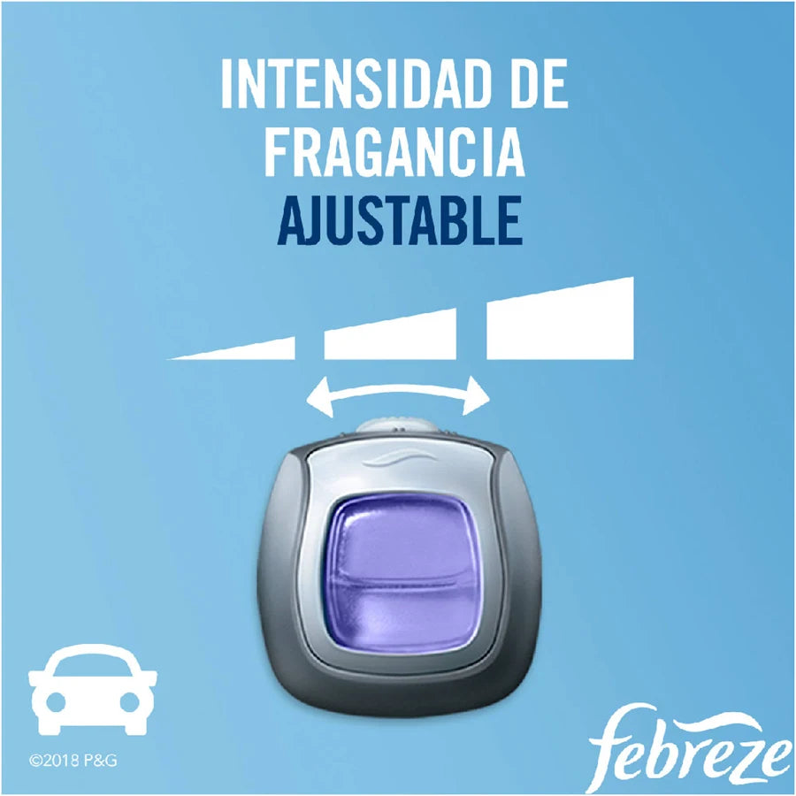 Aromatizante Para Autos Midnight Storm 1u Febreze