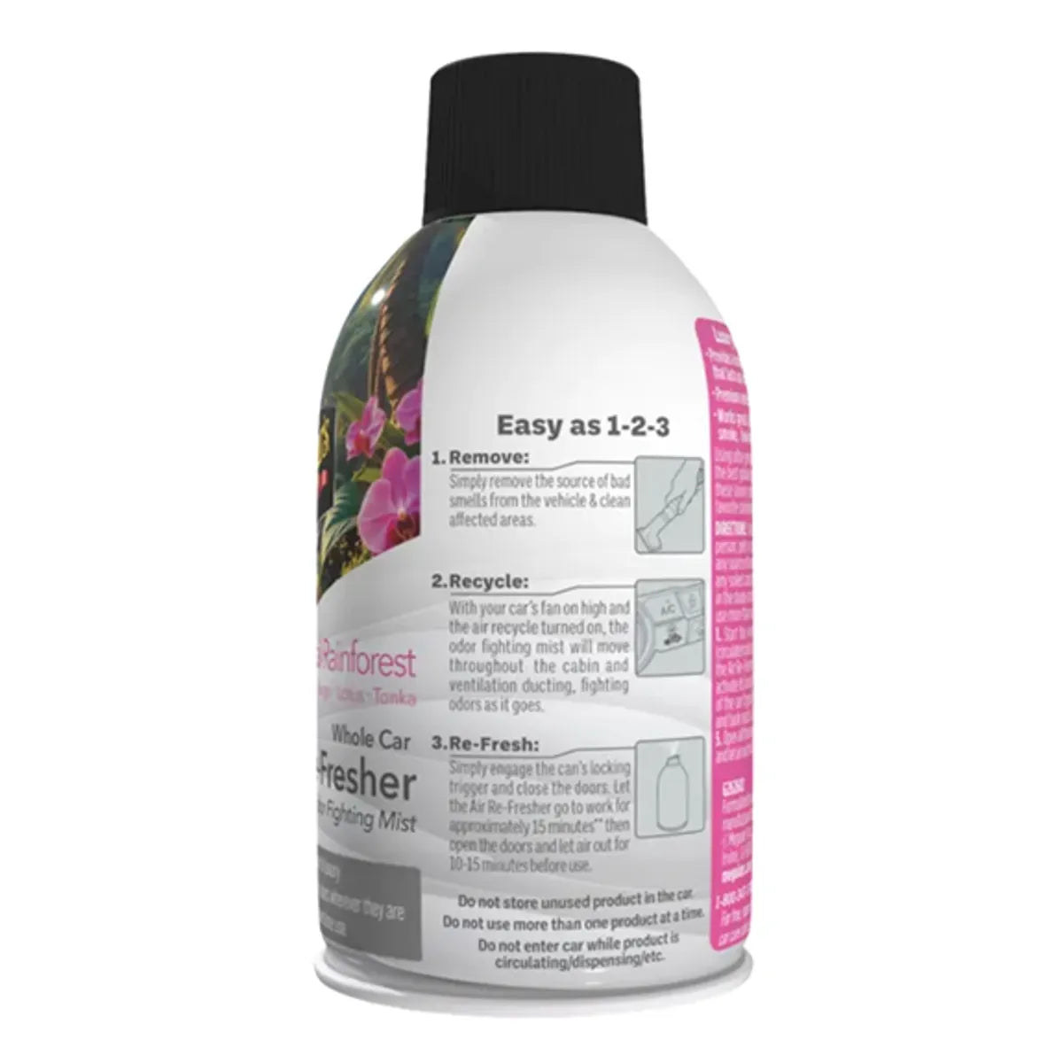 Aromatizante Para Autos Air Re Fresher Tropical Rainfomest 60ml (G262602) Meguiar’s